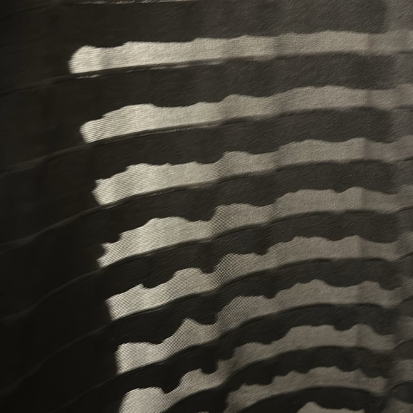 Black ruffle jacket.  Tags were removed do they didn’t show thru the fabric - Picture 3 of 5